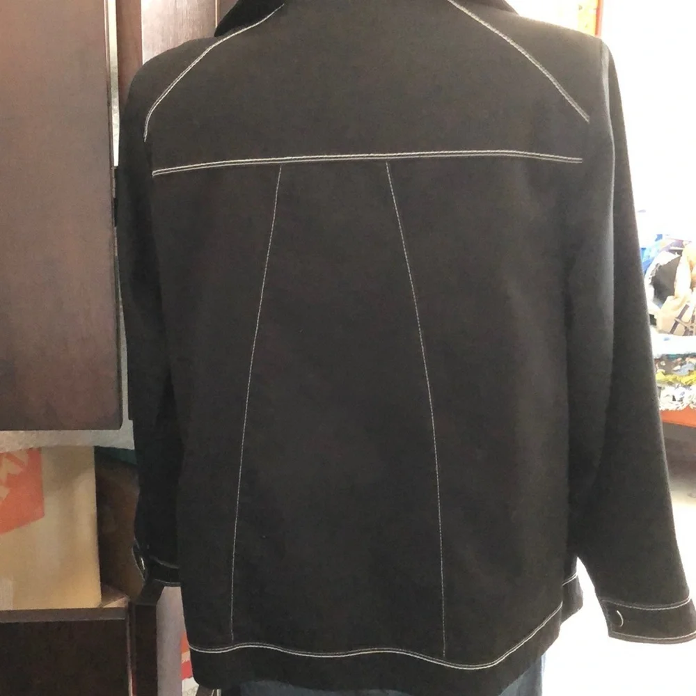 TANJAY JACKET Lightweight Black EUC sz 18W